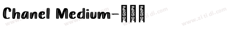 Chanel Medium字体转换
